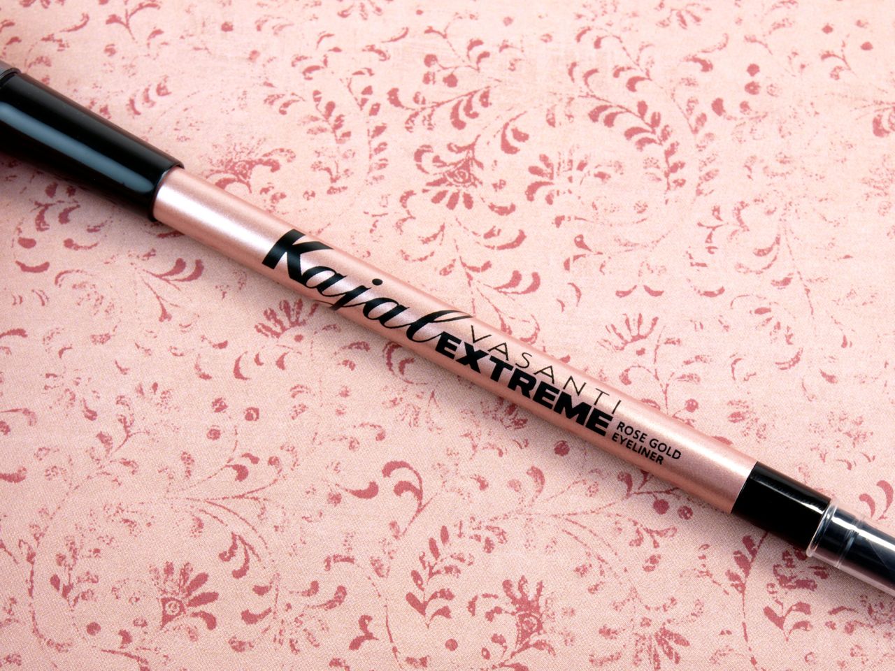 Vasanti Kajal Extreme Intense Eyeliner in Rose Gold Review and Swatches The Happy Sloths