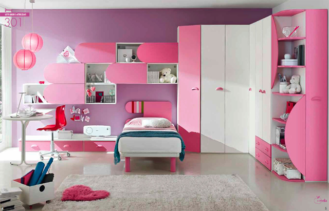рожева дитяча кімната Mela мабіть найкраща в цій колекції