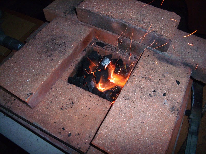 El Taller de la Inventiva Fragua casera sencilla, paso a paso