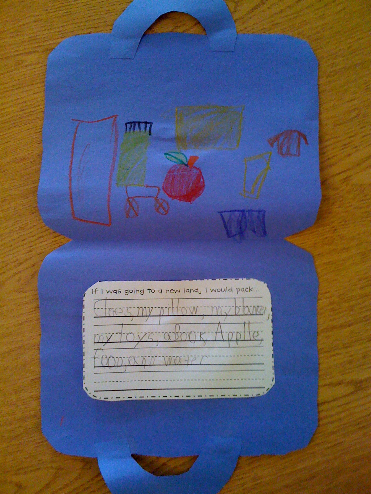 Learning with a Happy Heart: Pilgrim Suitcases, A Thanksgiving Craft