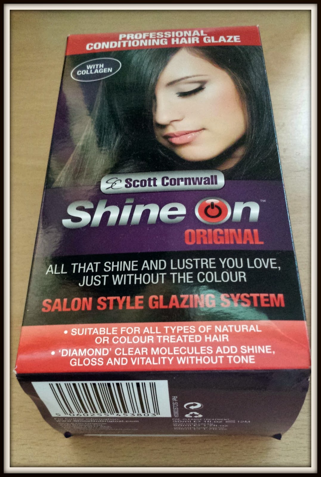 Make your hair shine with Shine on Original Glaze treatment