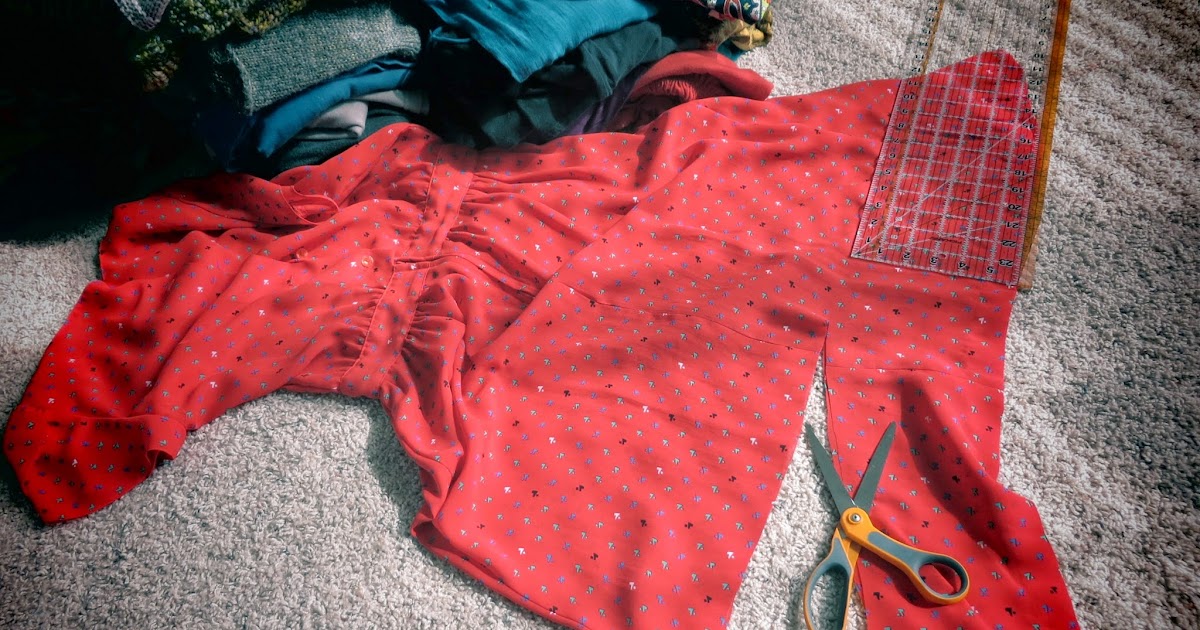 The Confident Journal Refashioning Shortening a Dress