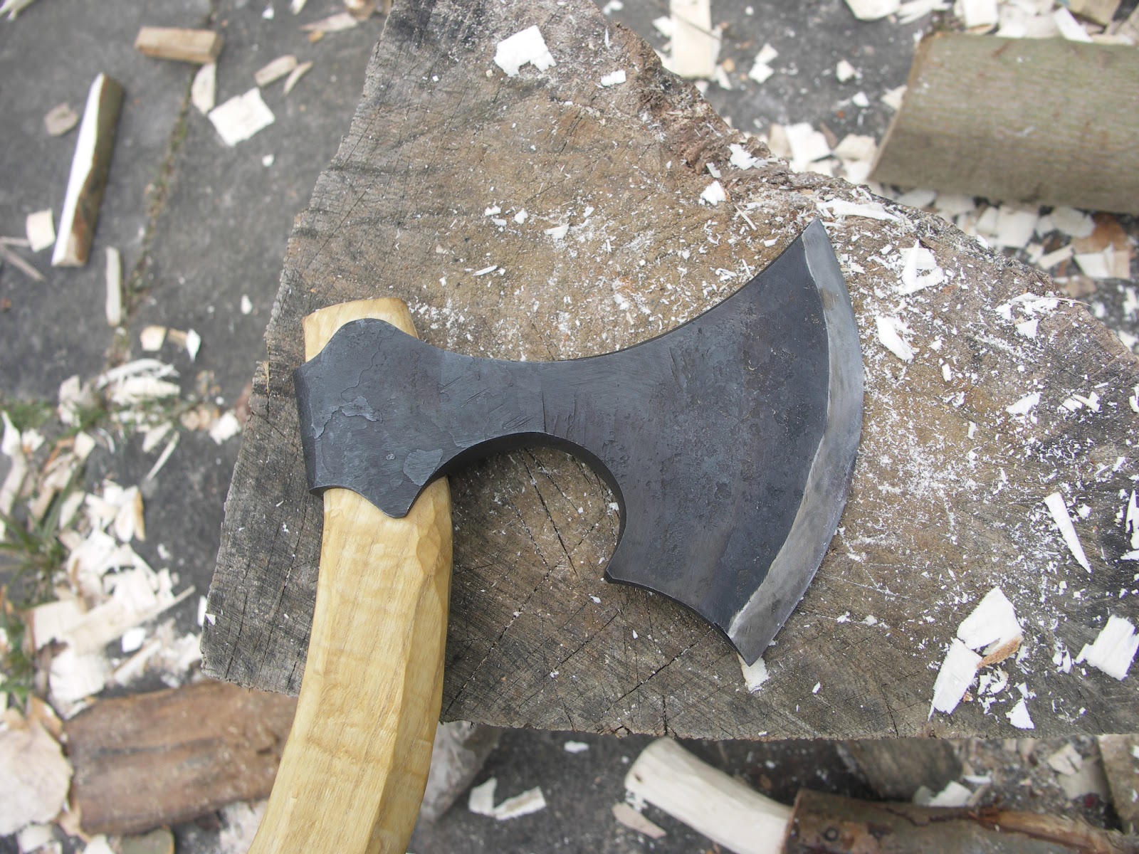 Holt & Heath Wooden Treenware Axe File Number 3 Stefan Ronnqvist