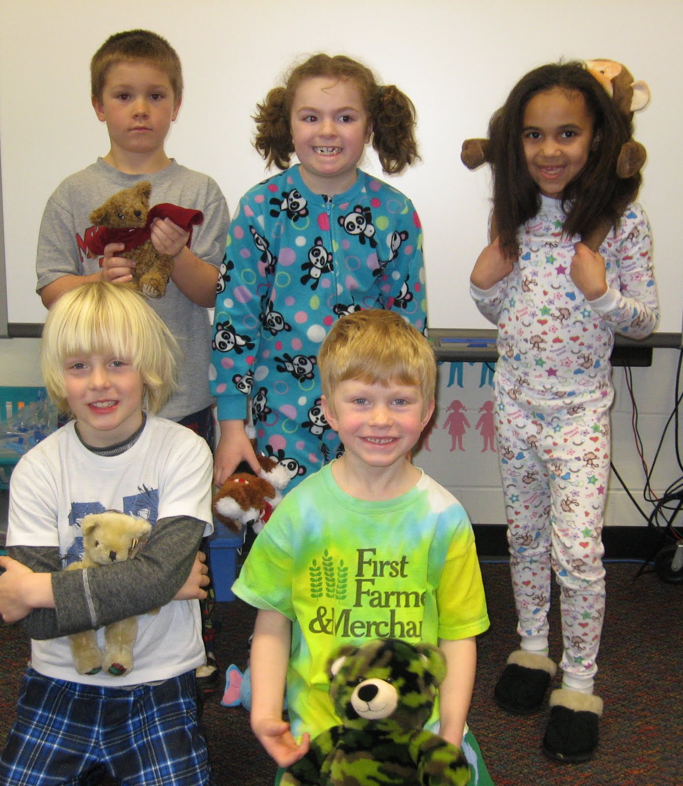First Grade Fun Pajama Day