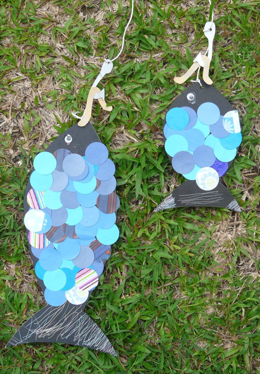 I love crafts May 26 fish scales