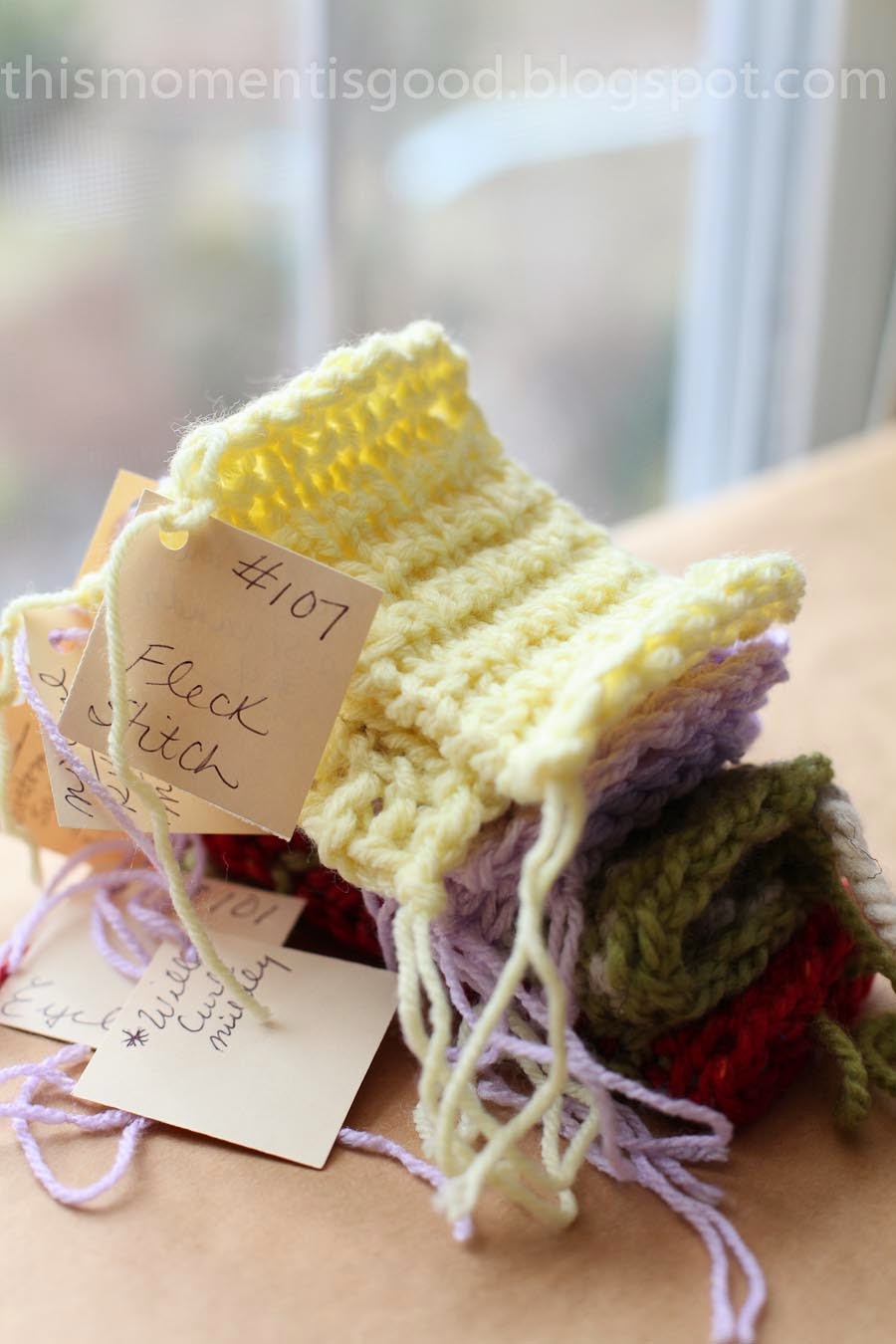 YARN ORGANIZATION... Loom Knitting by This Moment is Good!