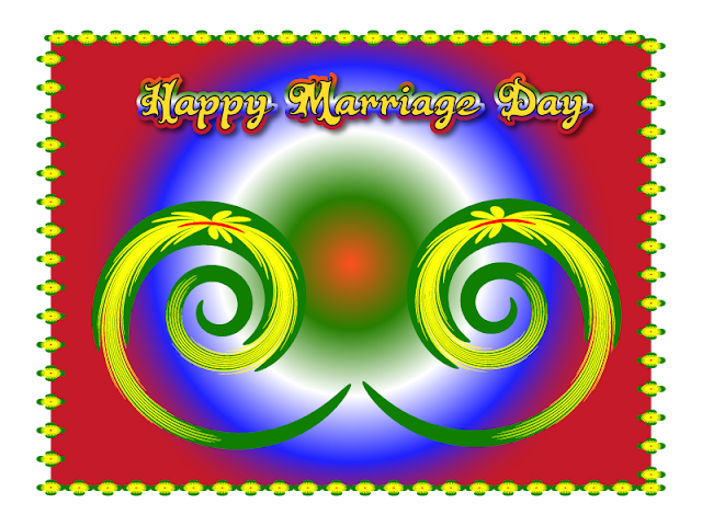 Stylish Marriage Day Cards