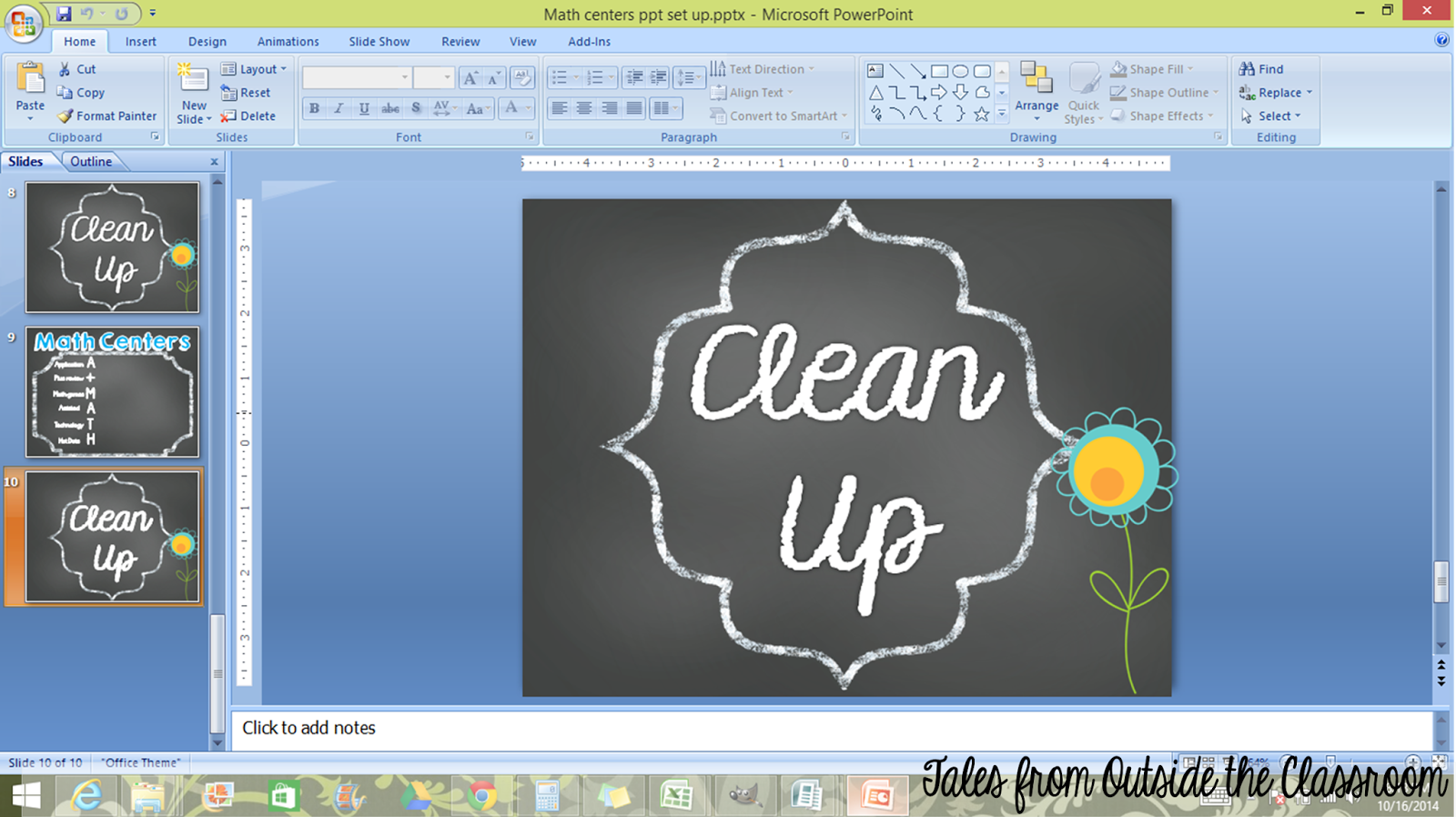 Using Powerpoint to Manage Centers Rotations | Tales from Outside the ...
