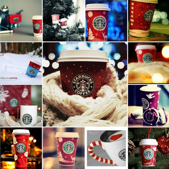 The top 10 christmas treats from starbucks' holiday menu kisses 'n' smiles from me xx ;-): Starbucks, Monet 'n' Yoga Dogs