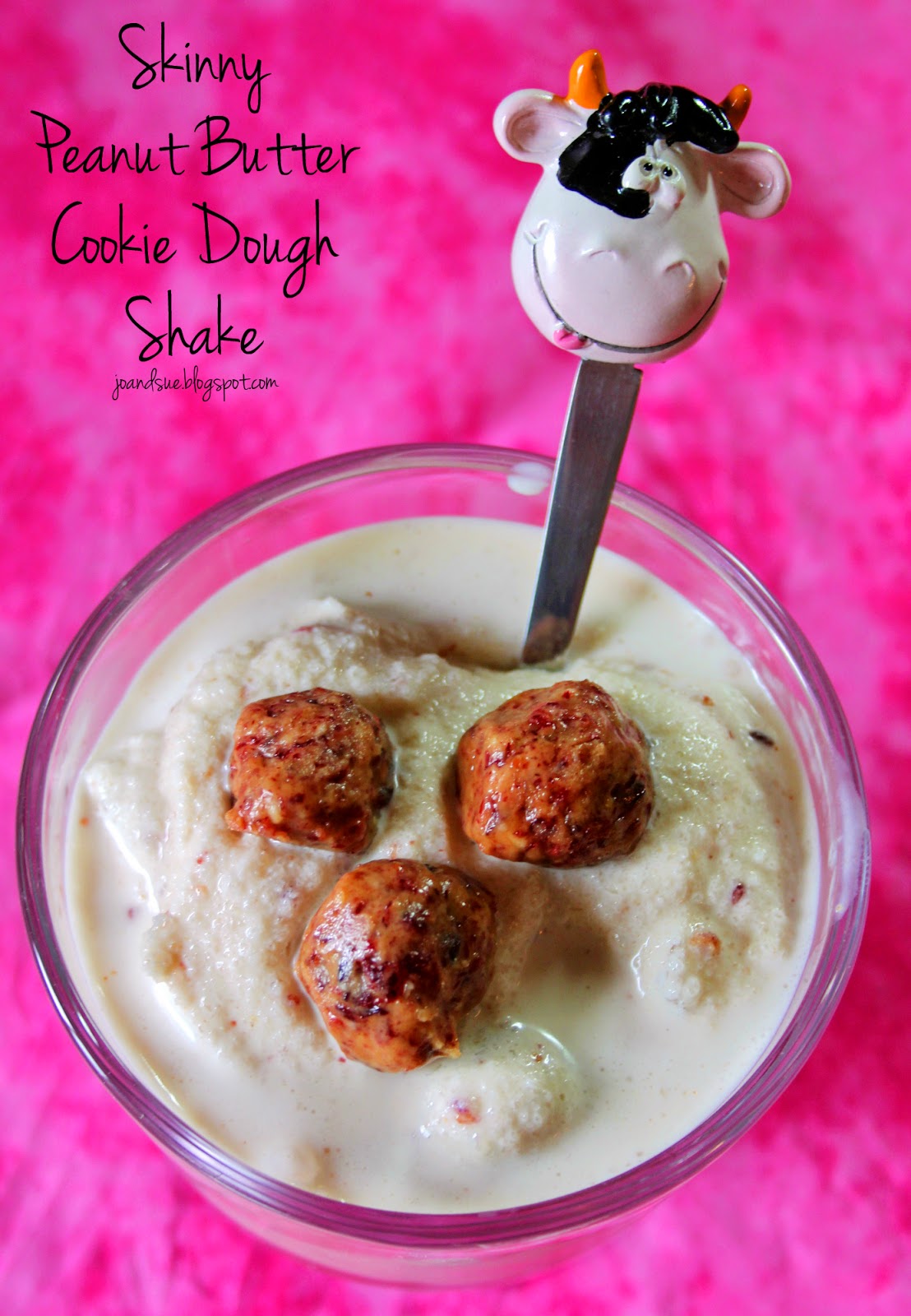 Jo and Sue Skinny Peanut Butter Cookie Dough Shake