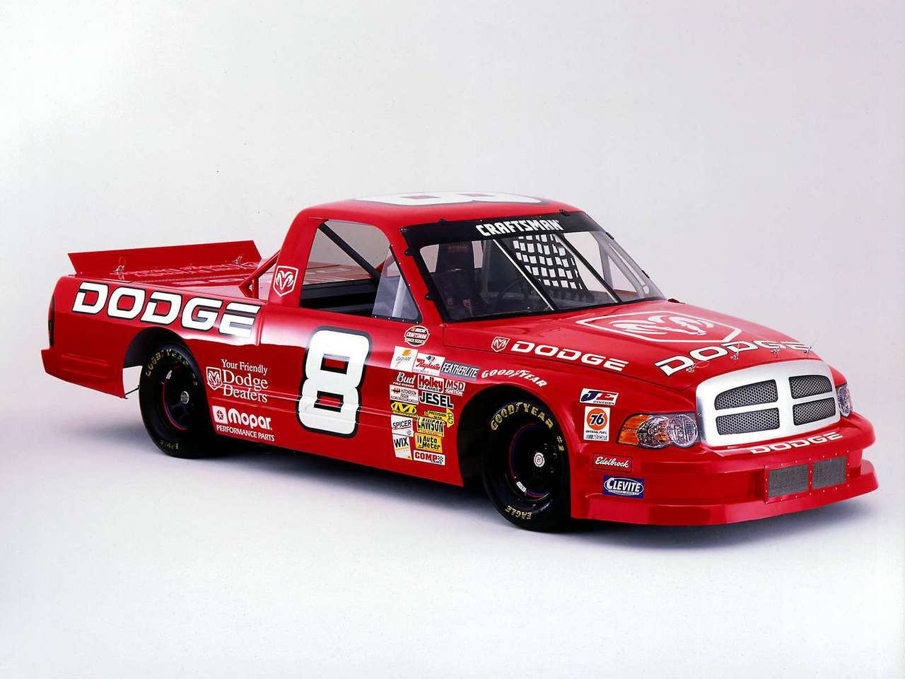 Dodge Ram Nascar Craftsman Truck Series 2002