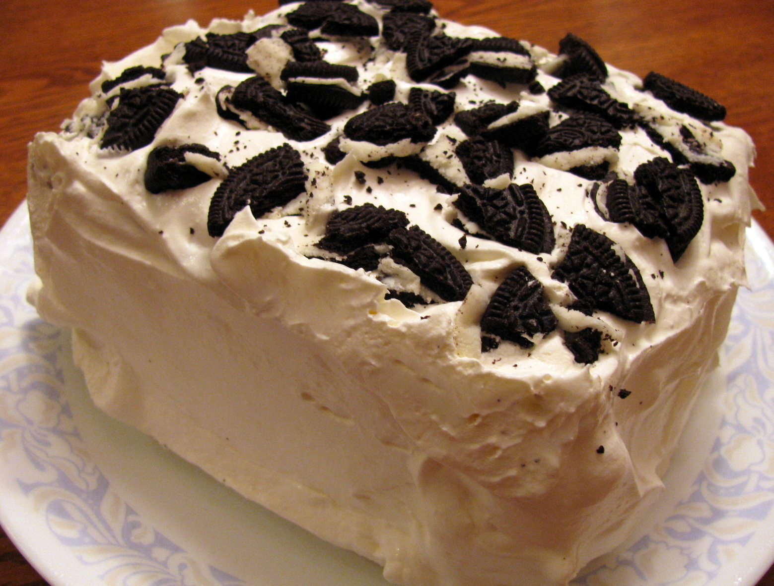 Ice Cream Sandwich Cake
