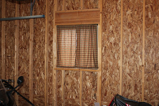 my meller: Garage Window Curtain