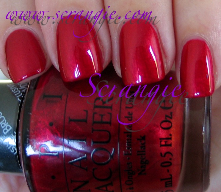 Scrangie Opi Russian Collection Fall 2007 An Affair In Red Square