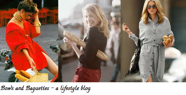 Bows and Baguettes - a lifestyle blog.