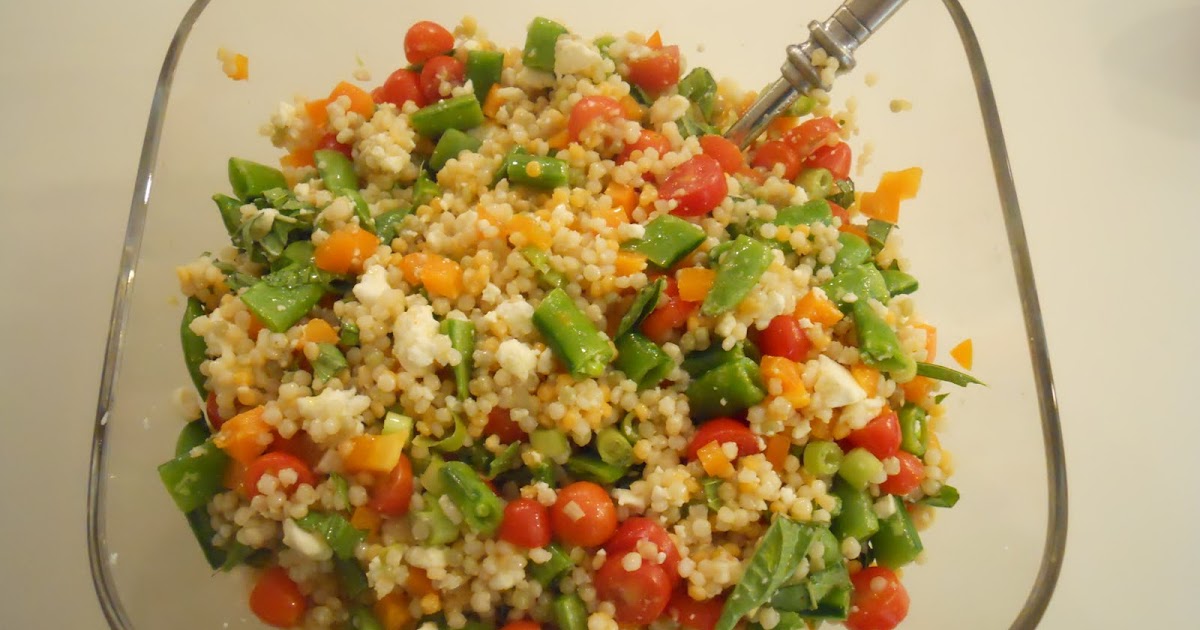 Pithy's Kitchen Israeli Couscous Salad