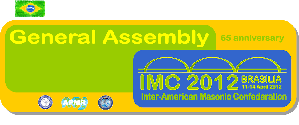 XXII Inter-American Masonic Confederation General Assembly 2012 Brasilia