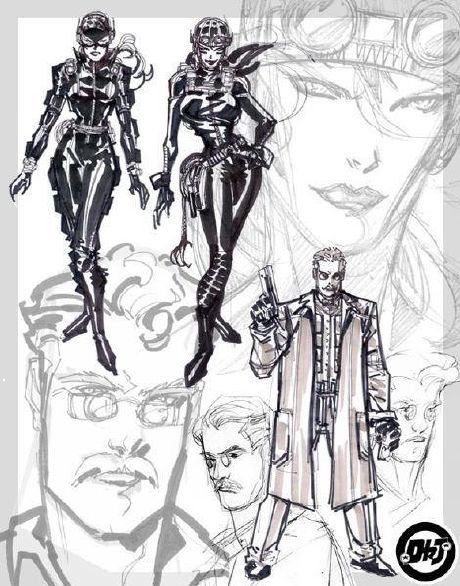 Arte conceptual del Batman: Year One que Aronofsky no llego a rodar Arte conceptual del Batman: Year One que Aronofsky no llego a rodar