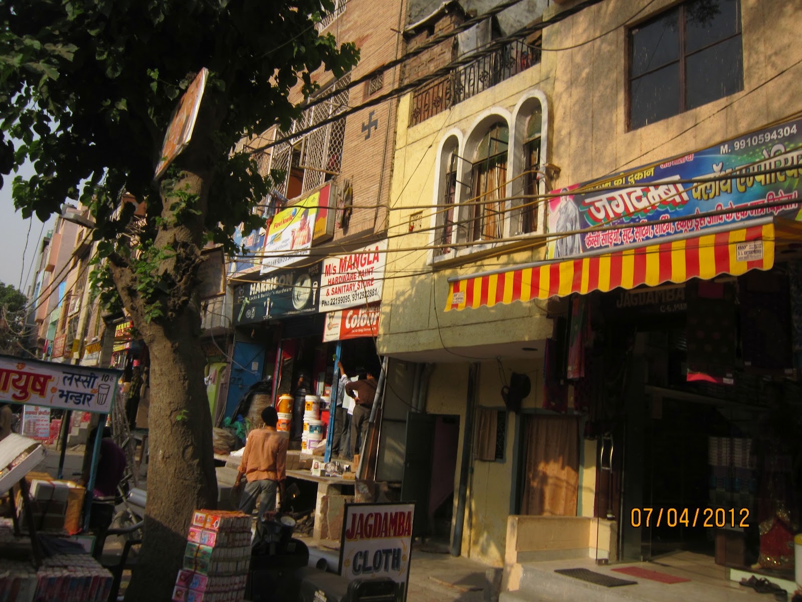 Bhajanpura Across Yamuna Delhi gokalpuri and ganga vihar and back to