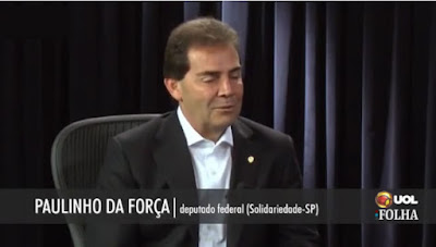  Paulinho da Força é entrevistado pela Folha sobre criação do Solidariedade 77