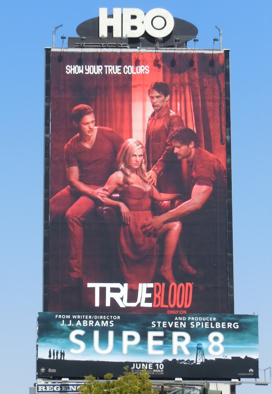 true blood billboard. True Blood season 4 TV