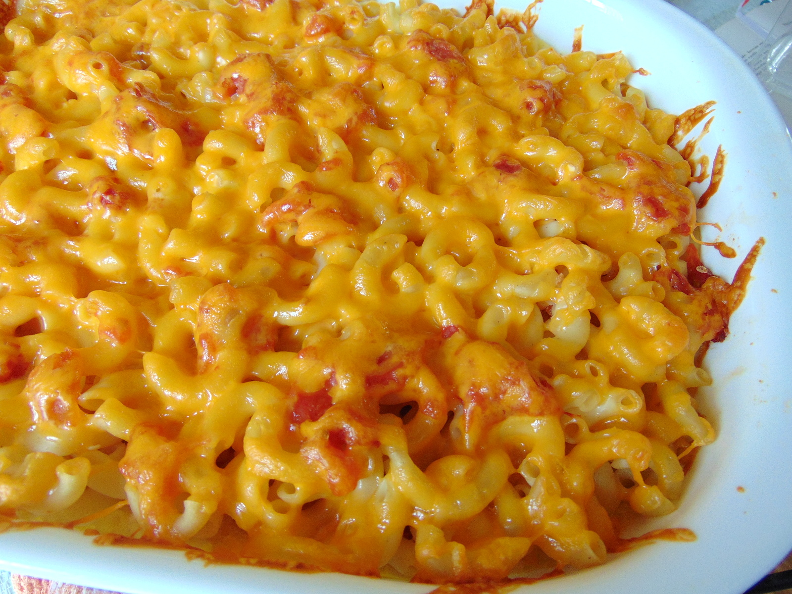 Macaroni & Cheese with Tomatoes