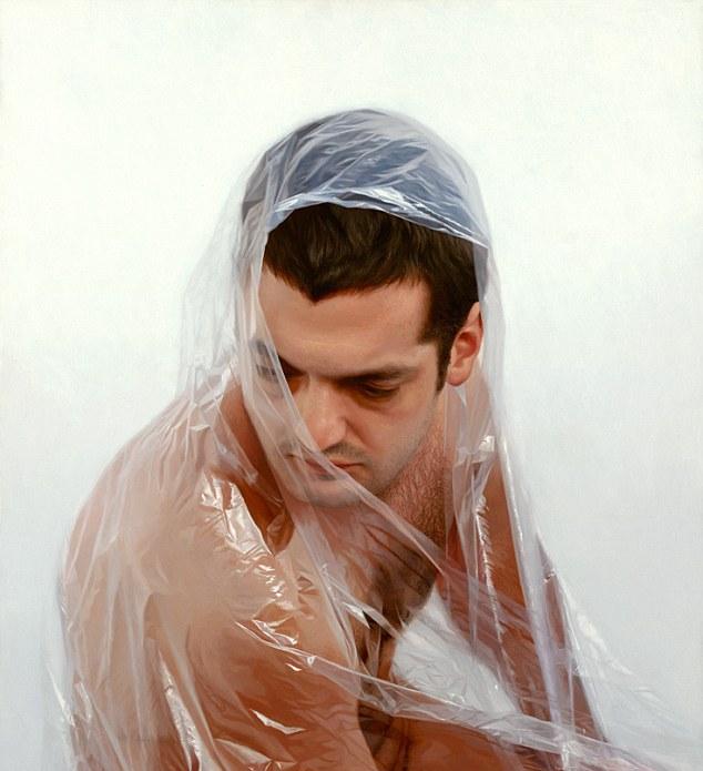 She IS an oil painting Artist's amazingly detailed works of 'hyper