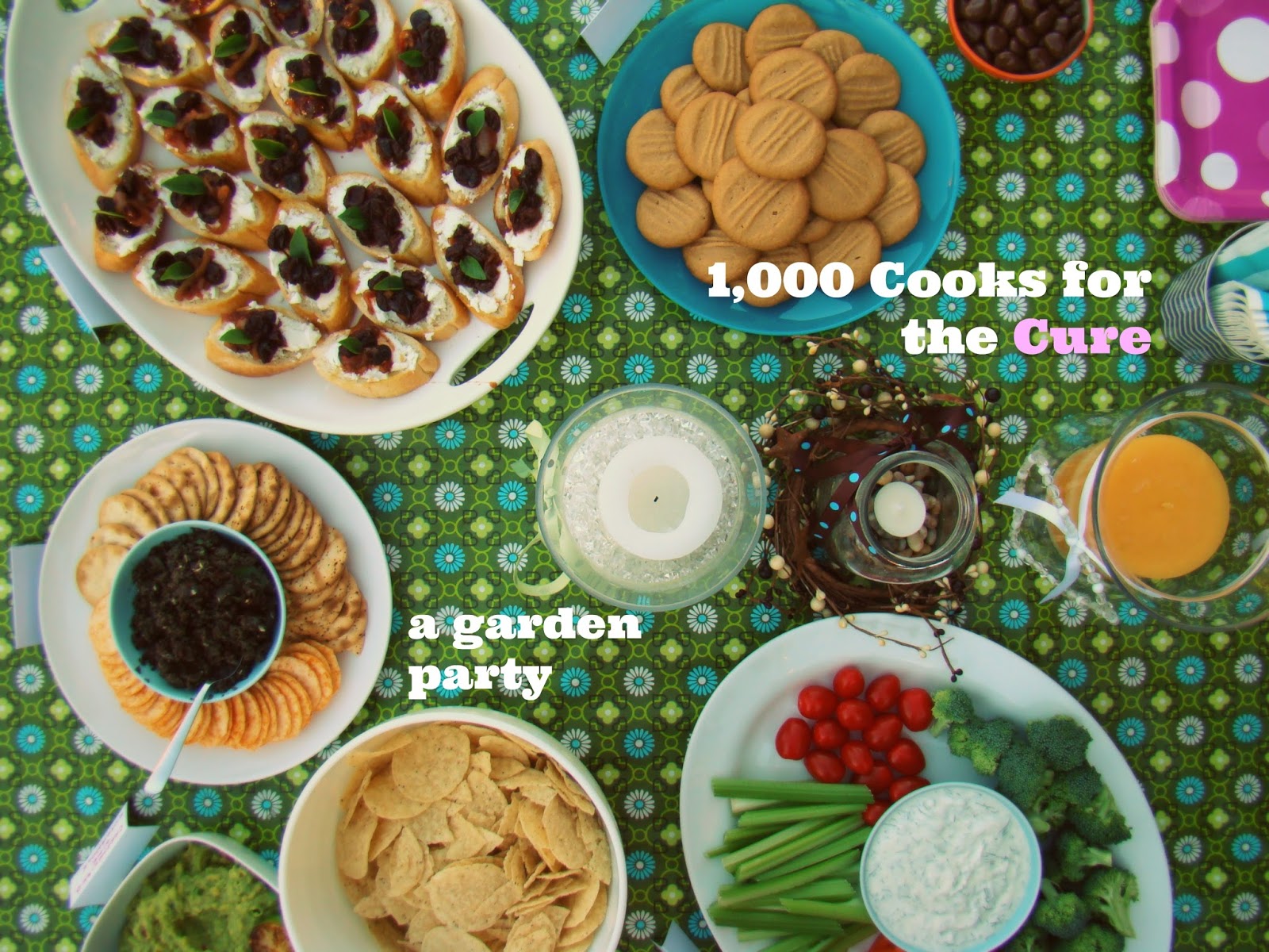 Garden party fundraiser