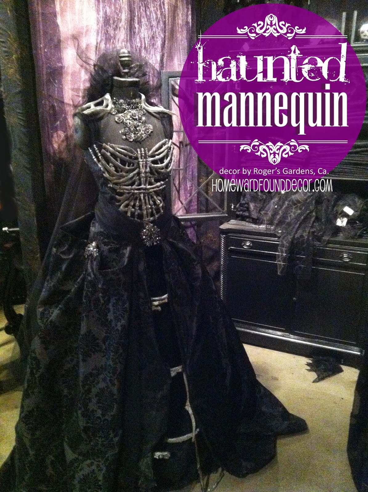 Haunted Mannequin homewardFOUND decor