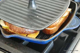 Panini Recipes - use a Le Creuset grill pan with panini press