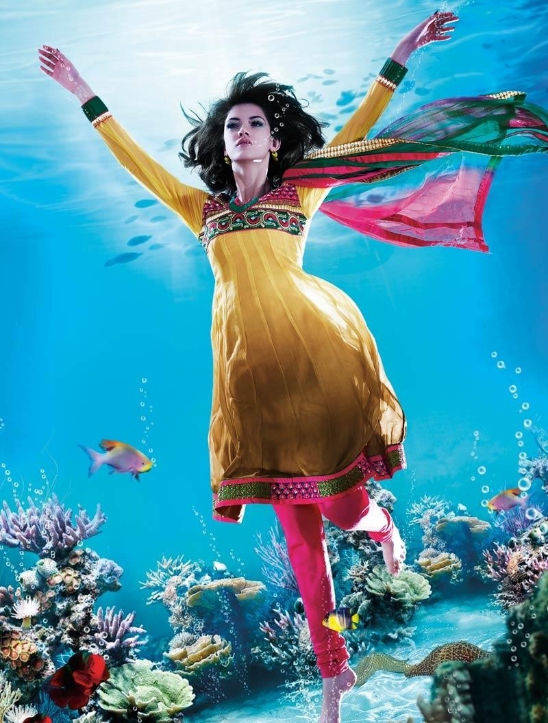 Contrast And Matching Dress Underwater Shoots V Luv Fash!on
