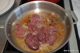 Cooking chicken livers to make your own chopped liver