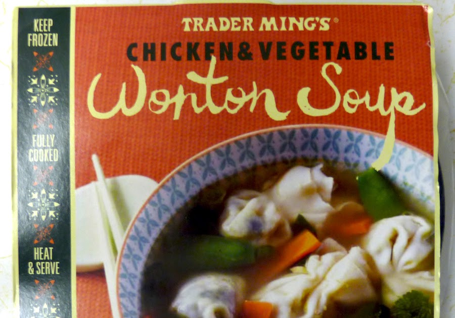 What's Good at Trader Joe's? Trader Ming's Chicken & Vegetable Wonton Soup