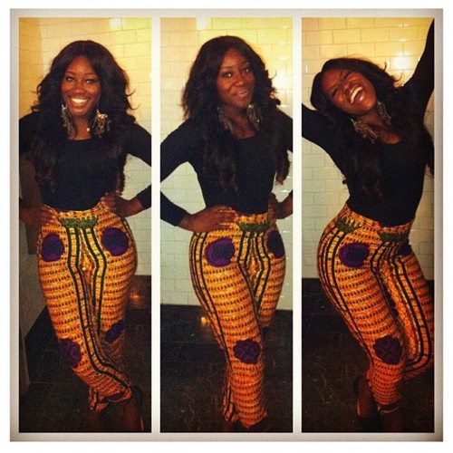 chitenge trousers for ladies