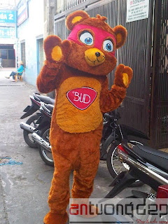 may mascot con gấu