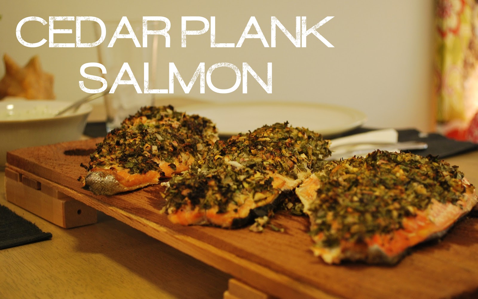 The Brew Cedar Plank Salmon