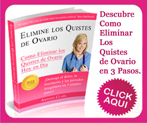 COMO ELIMINAR QUISTES DE OVARIOS