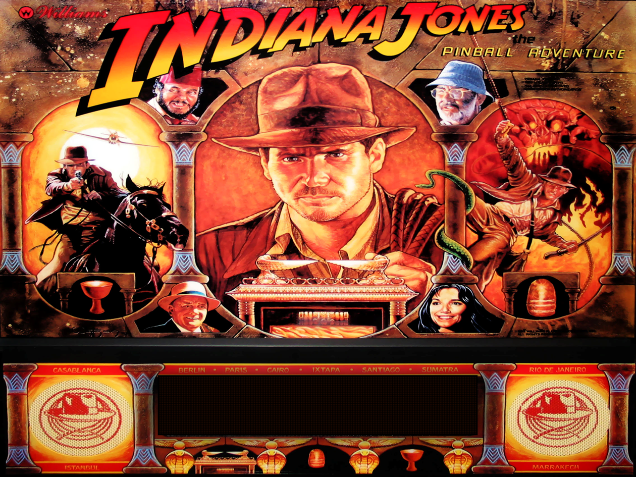 Virtual Pinball Indiana Jones