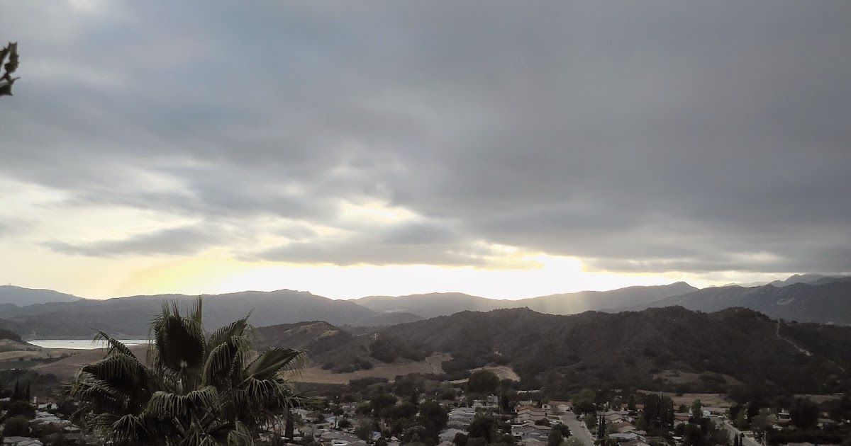 The Daily Messenger Raining again in Ojai, Ca AND in the Sierras!