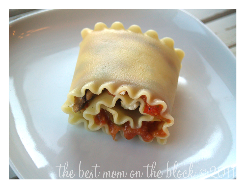 The Best Mom on the Block Vegetarian Lasagna with Goat Cheese and