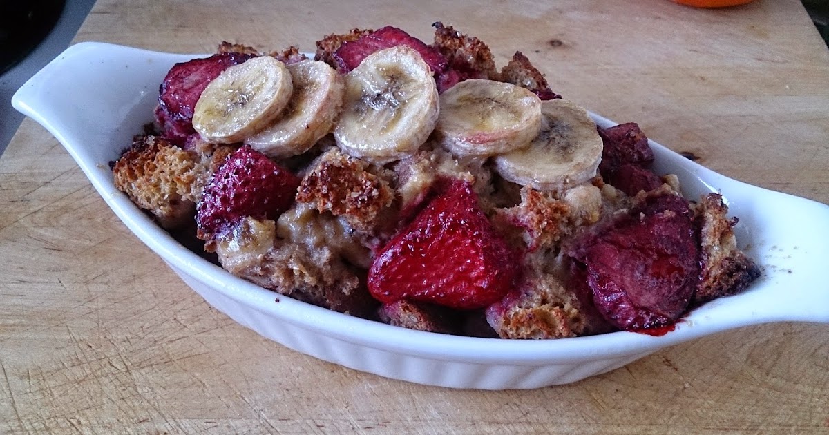 Suzanne's Kitchen Baked strawberry banana French Toast