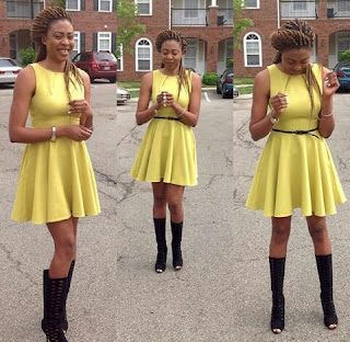 yellow gown yellow gown
