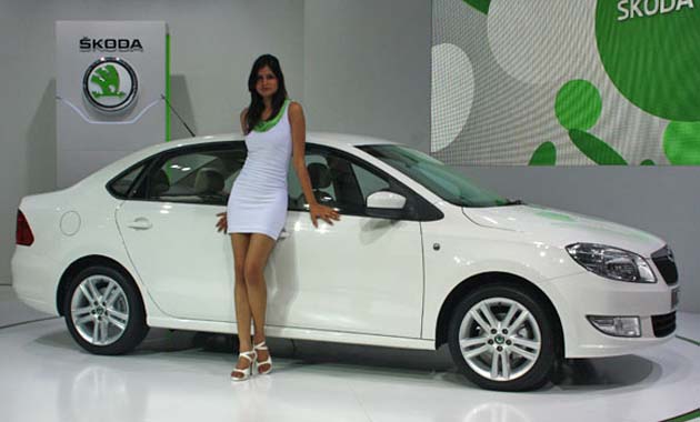 Skoda Rapid Launched at Autoexpo 2012