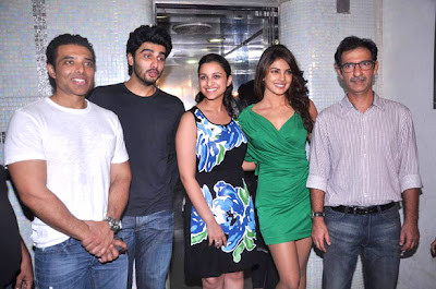 Celbs at Ishaqzaade's success party 