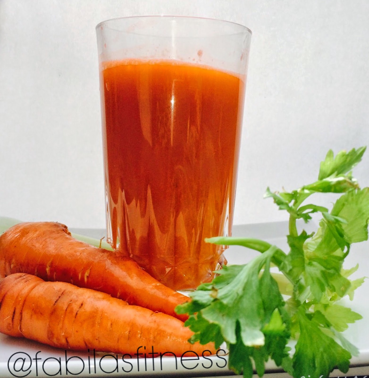 Fabila's Fitness Club NATURE'S BEST CARROT AND CELERY JUICE
