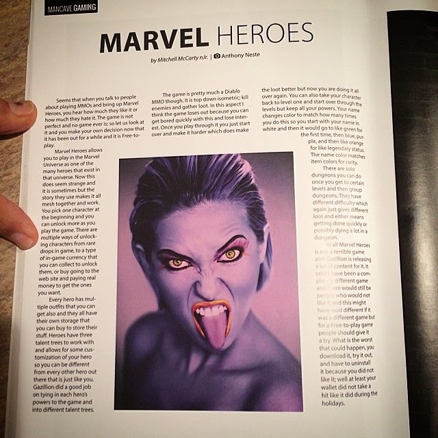Keely Webster models for Gaming Magazine. Marvel Heroes. Picture by Anthony Neste
