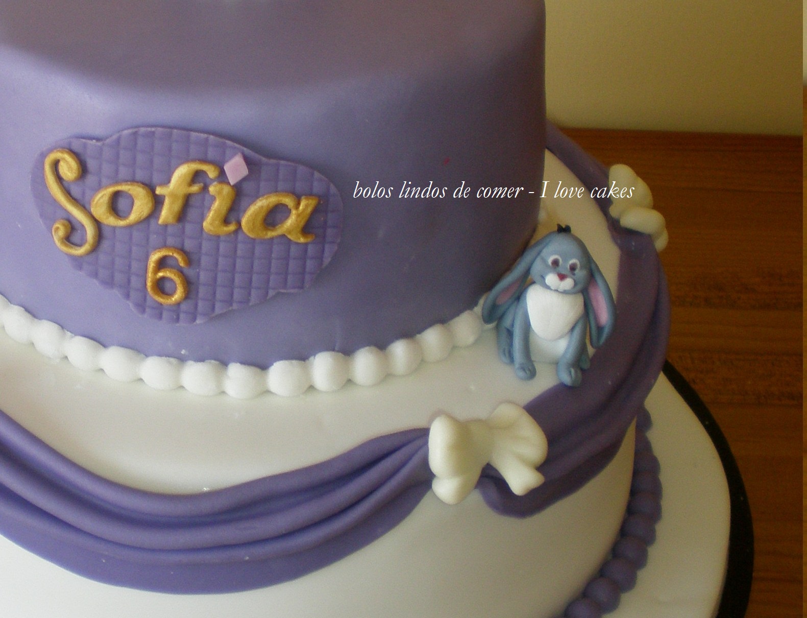 Bolos lindos de comer: Bolo Princesa Sofia / Princess Sofia cake