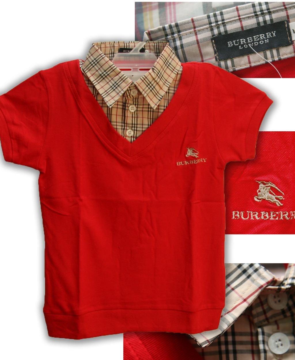 Baby Clothes: Burberry T-shirt