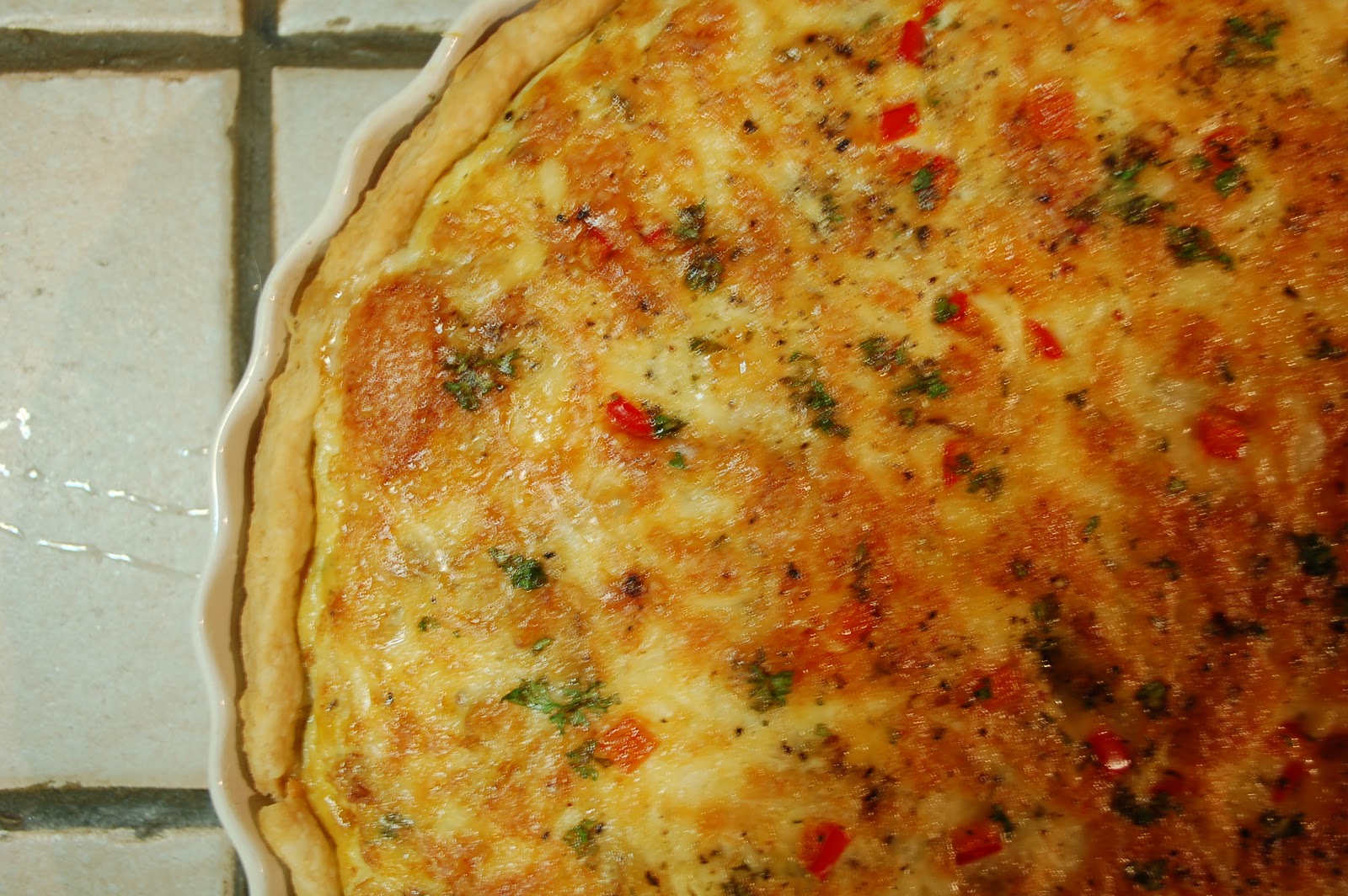 The Spice Garden Crabmeat Quiche A Work in Progress!