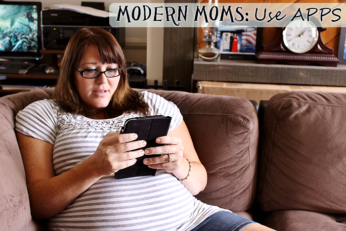 Modern Moms use apps like the Audible.com audio books application for Android and Apple.